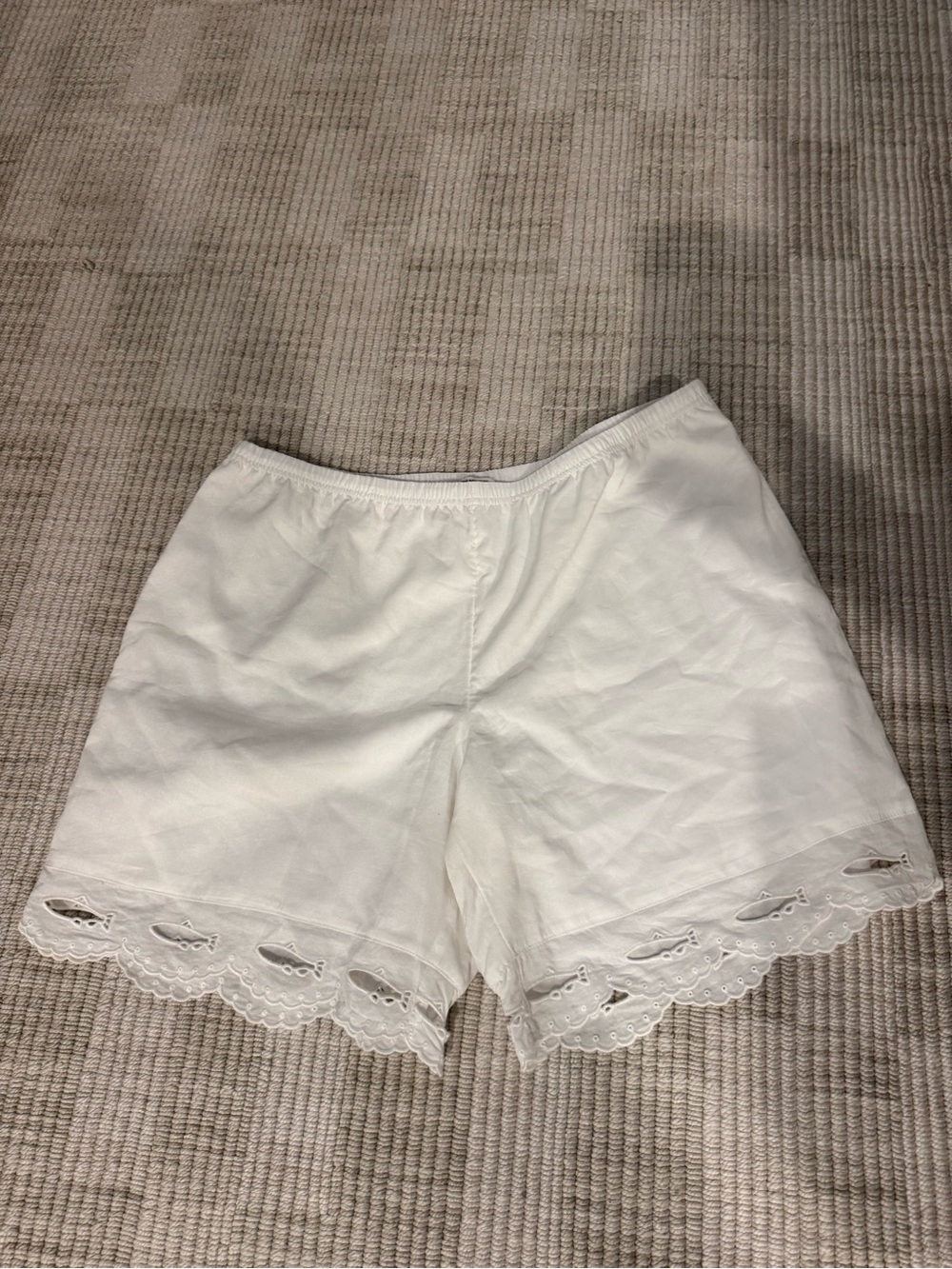 Dairy Boy fish cut out shorts